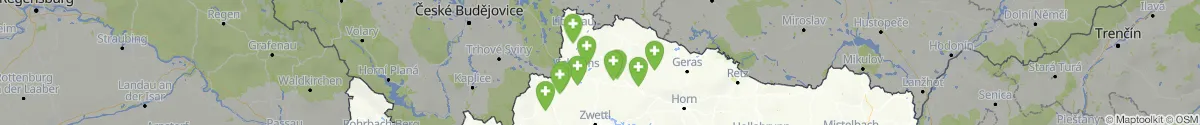 Kartenansicht für Apotheken-Notdienste in der Nähe von Litschau (Gmünd, Niederösterreich)